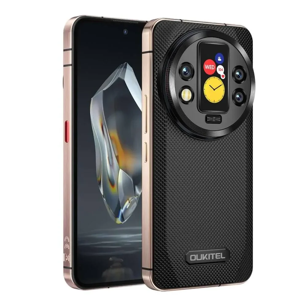 Smartphone Oukitel Wp200 Pro 5g 72 GB Ram 1 TB A Prova Dágua Preto 6