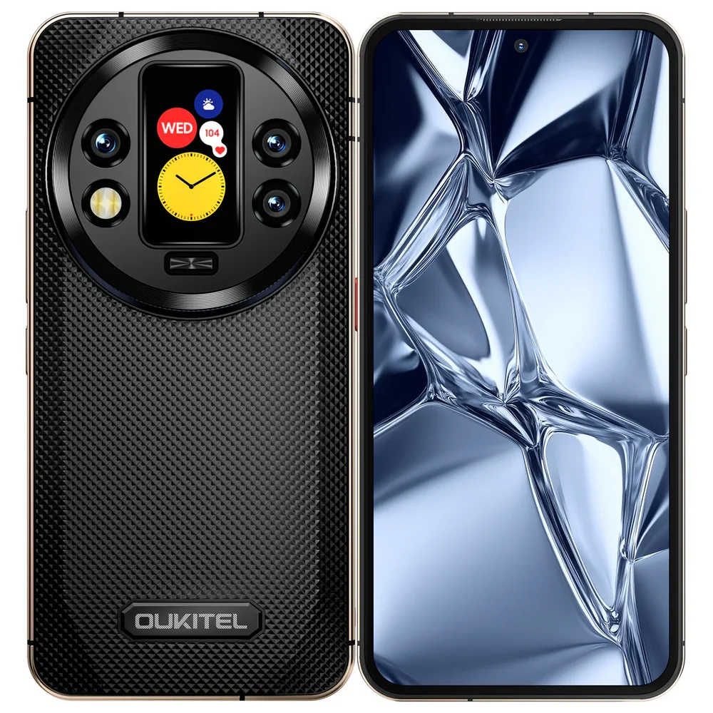 Smartphone Oukitel Wp200 Pro 5g 72 GB Ram 1 TB A Prova Dágua Preto 7