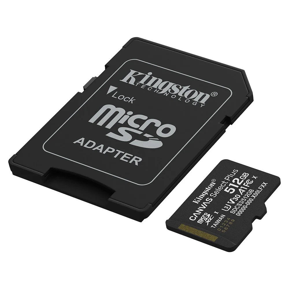 Cartão De Memória Micro Sd Kingston Canvas Select Plus 512gb 100mbs - Sdcs3/512gb