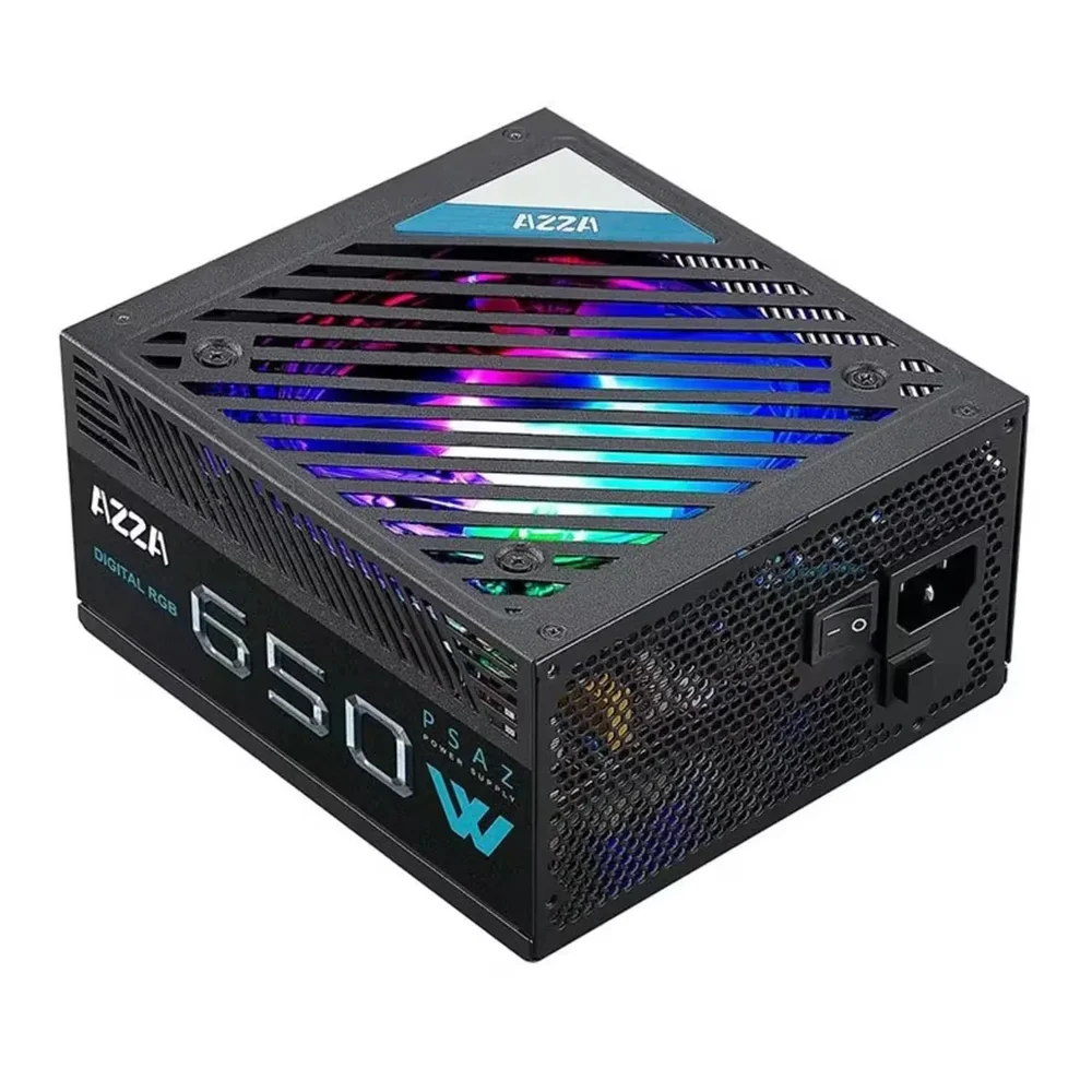Fonte Azza Atx 650w / 80plus / Bronze / ARGB