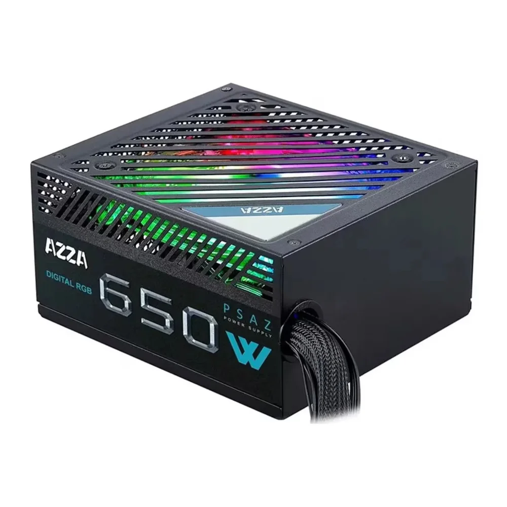 Imagem 3 de 3 do produto Fonte Azza Atx 650w / 80plus / Bronze / ARGB