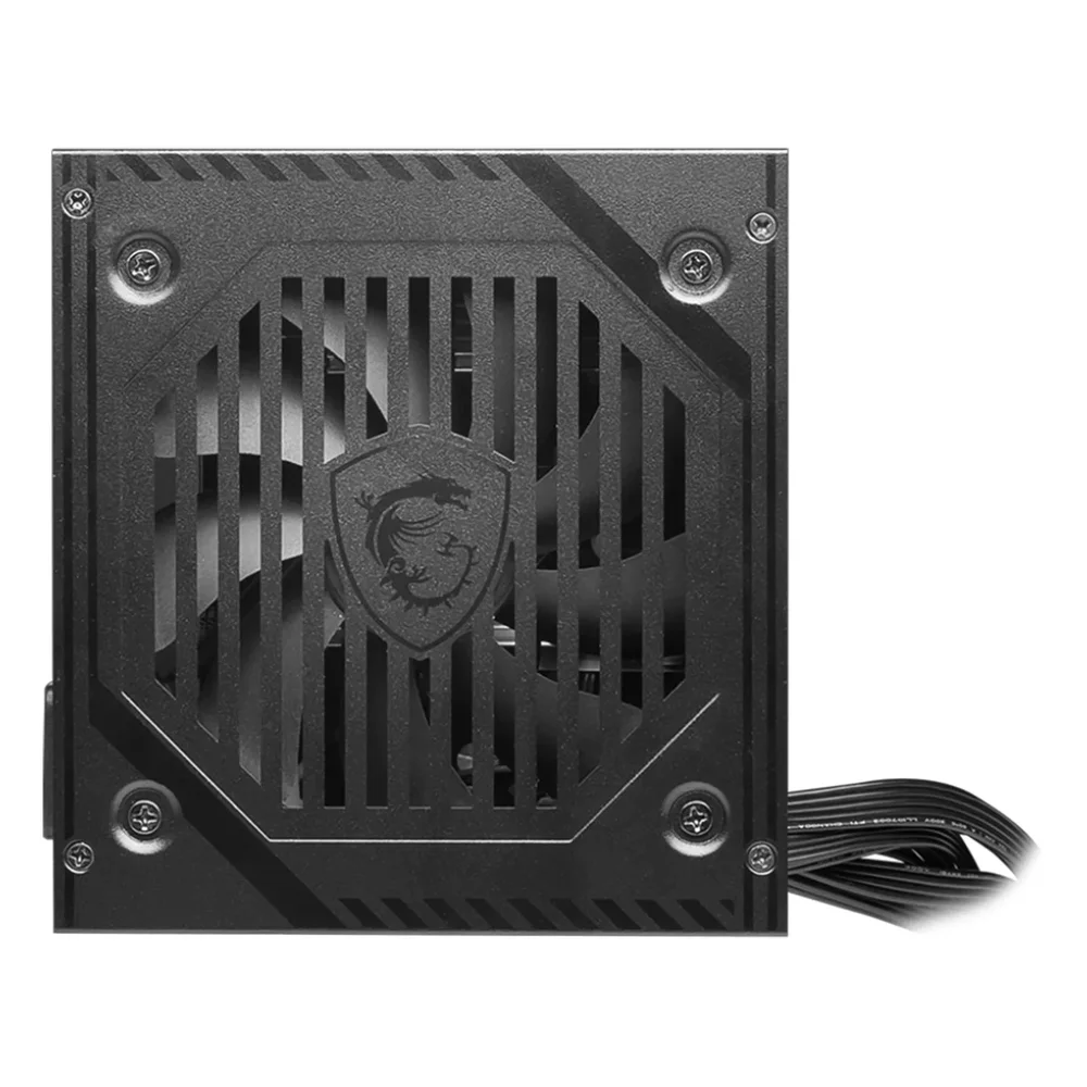 Imagem 2 de 3 do produto Fonte Msi Mag A600dn 306-7zp6b22-809 Atx 600w 80 Plus White Pfc Ativo Bivolt - Preto