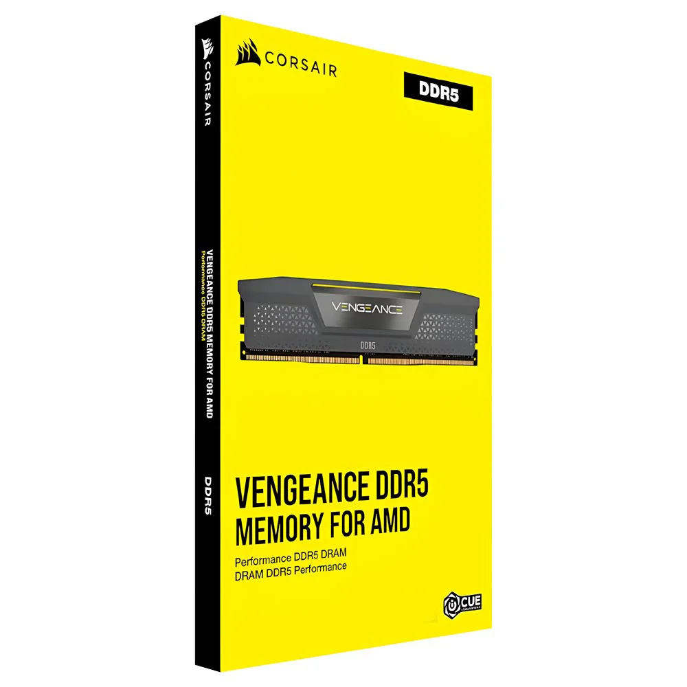 Memória Ram Corsair Vengeance Ddr5 32gb 5200mhz Cmk32gx5m1b5200z40 Preto Cl40 Alta Performance Gaming Desktop