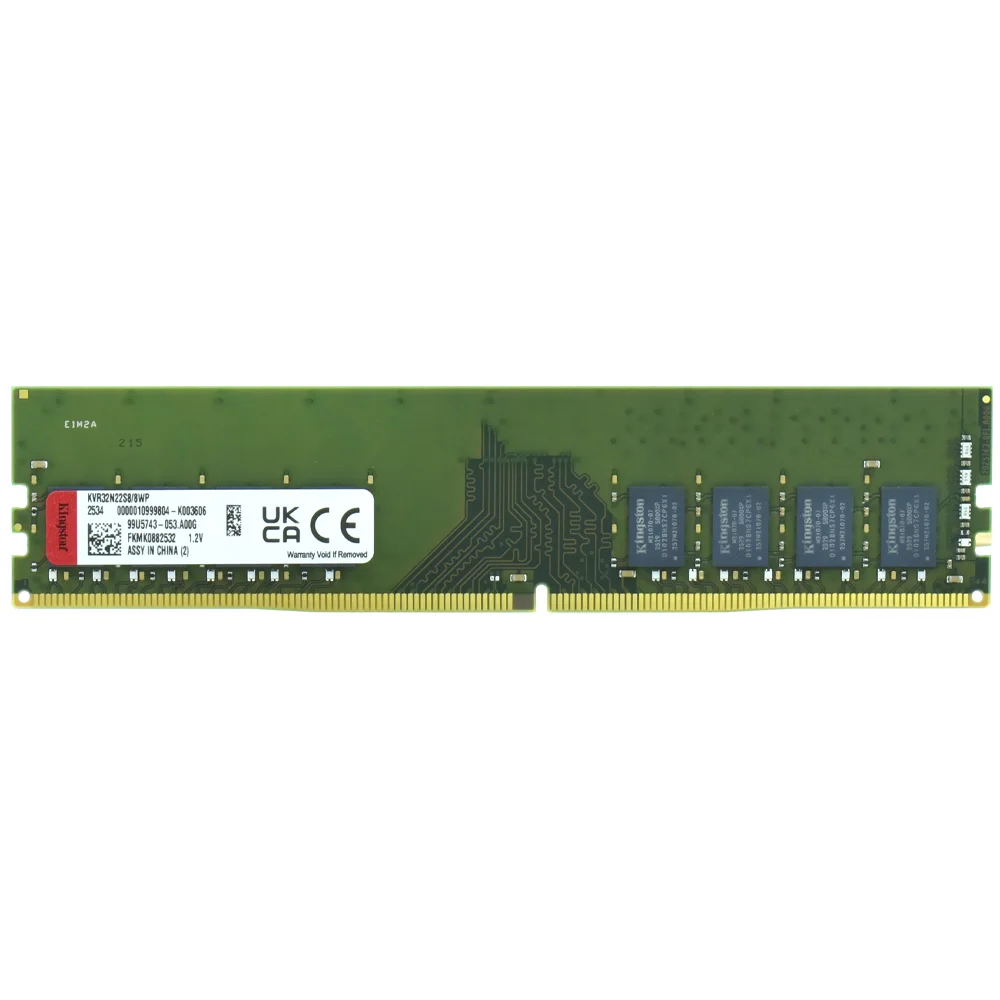 Imagem 2 de 2 do produto Memória Ram Kingston Ddr4 8GB 3200mhz Kvr32n22s8/8wp So-dimm 1.2v Laptop Gaming Upgrade Compatível