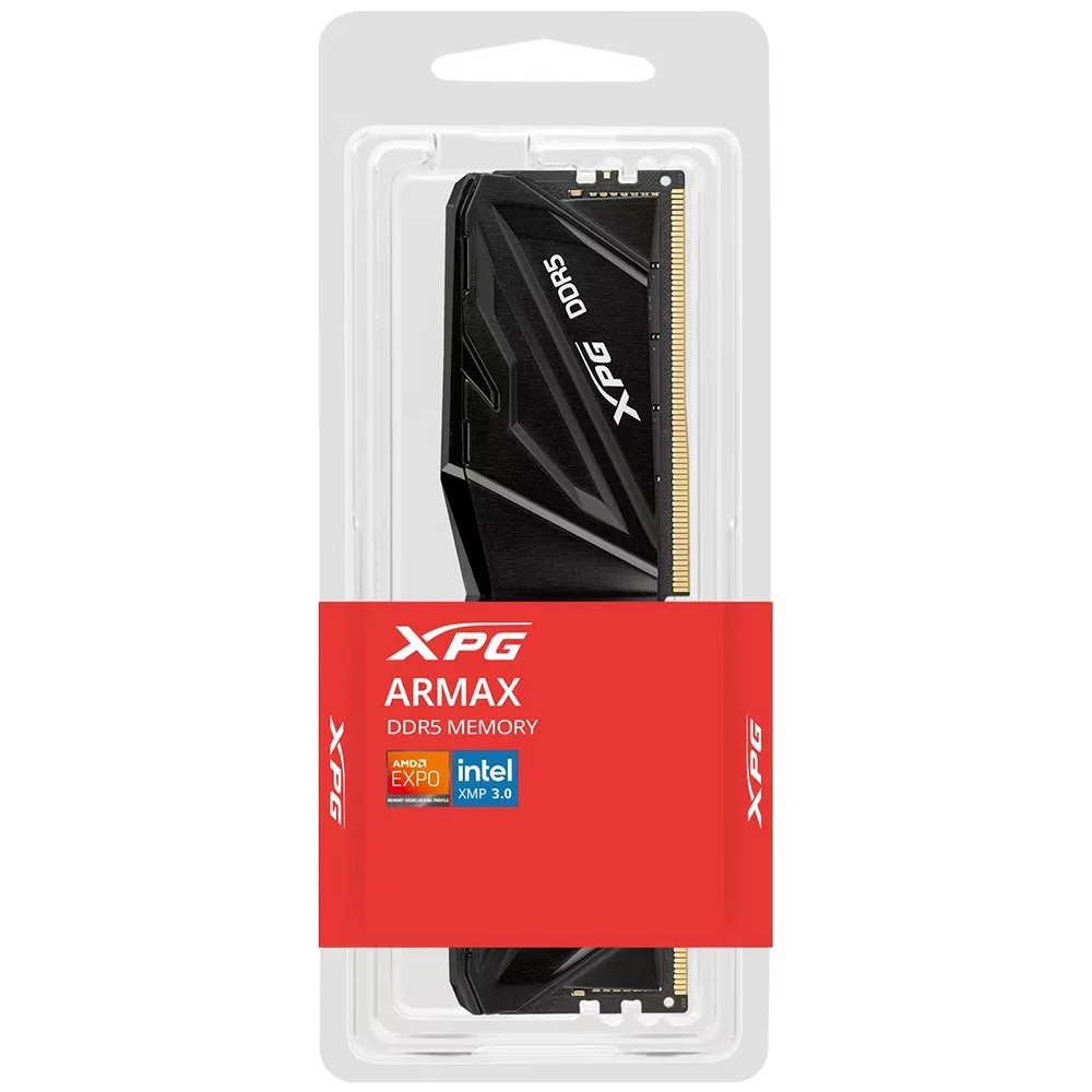 Memória Ram Adata Xpg Armax Ddr5 16gb 5600mhz Ax5u5600c4616g-sambk Preto Alto Desempenho Gaming Overclocking Memória Ram Adata Xpg Armax Ddr5 16gb 5600mhz Ax5u5600c4616g-sambk Preto Alto Desempenho Gaming Overclocking