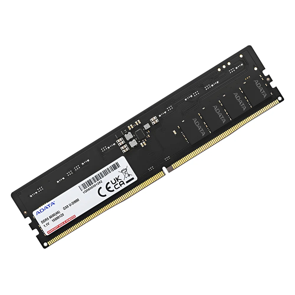 Memória Ram Adata Ddr5 8GB 5600mhz Ad5u56008g-s Dual Channel 1.1v Cl40 Alta Performance Gaming