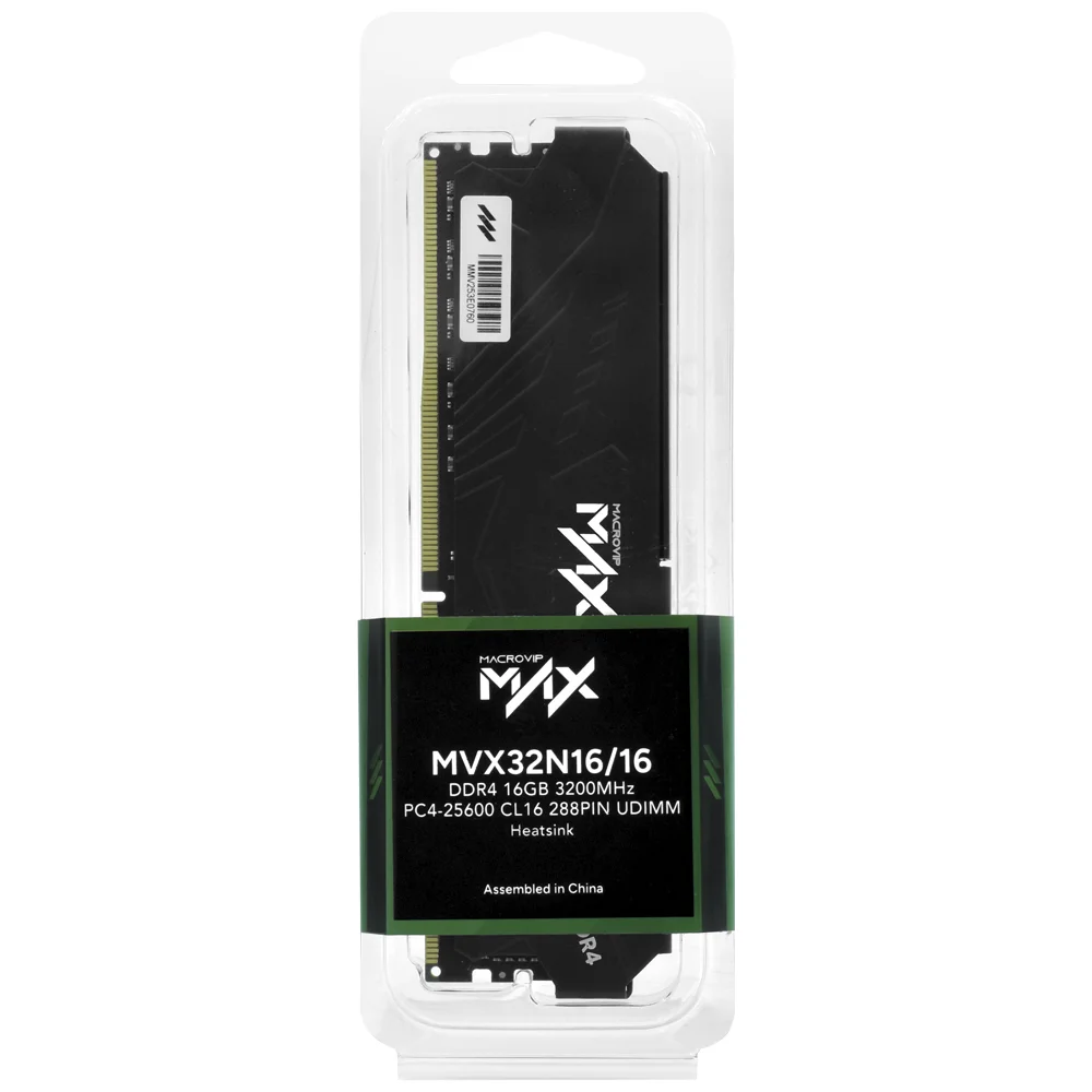 Placa de vídeo Macrovip DDR4-3200 1x16GB — foto 1 de 3