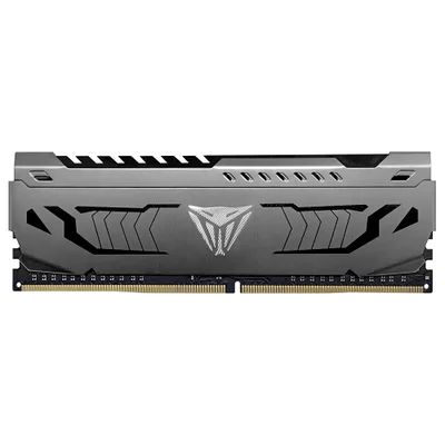 Memória Ram Patriot Viper Steel Ddr4 8GB 3600mhz Pvs48g360c8 Cinza Alto Desempenho Overclock Gamer 1.35v