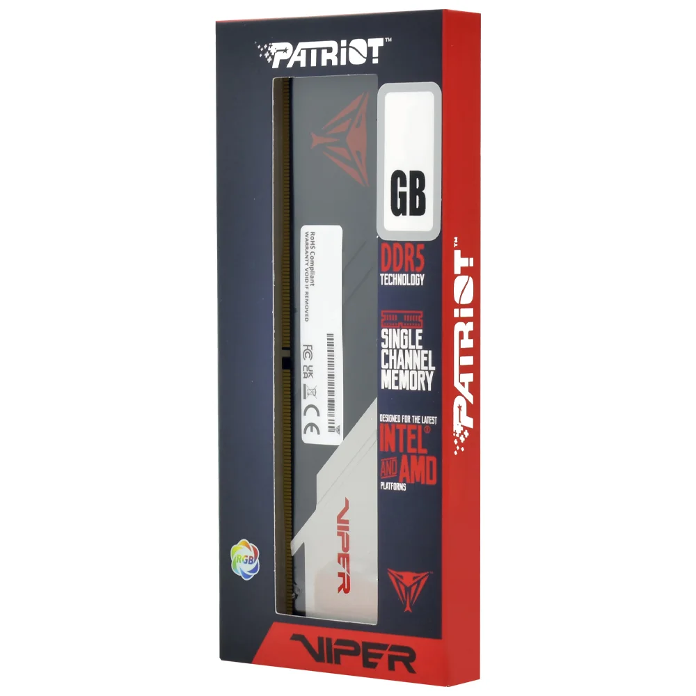 Placa de vídeo Patriot DDR5-5600 1x16GB — foto 1 de 2