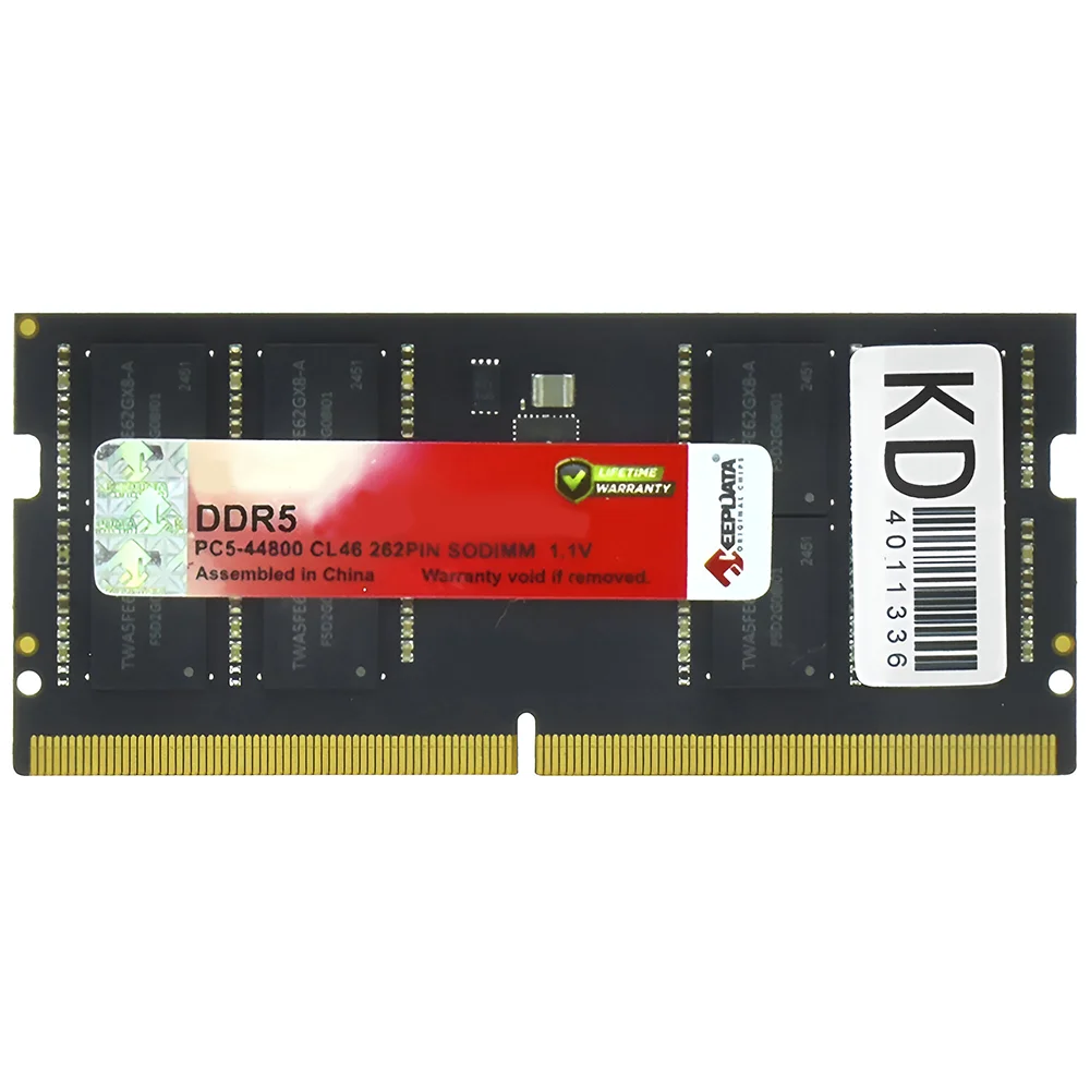 Placa de vídeo Keepdata DDR5-5600 1x16GB SO-DIMM — foto 1 de 3