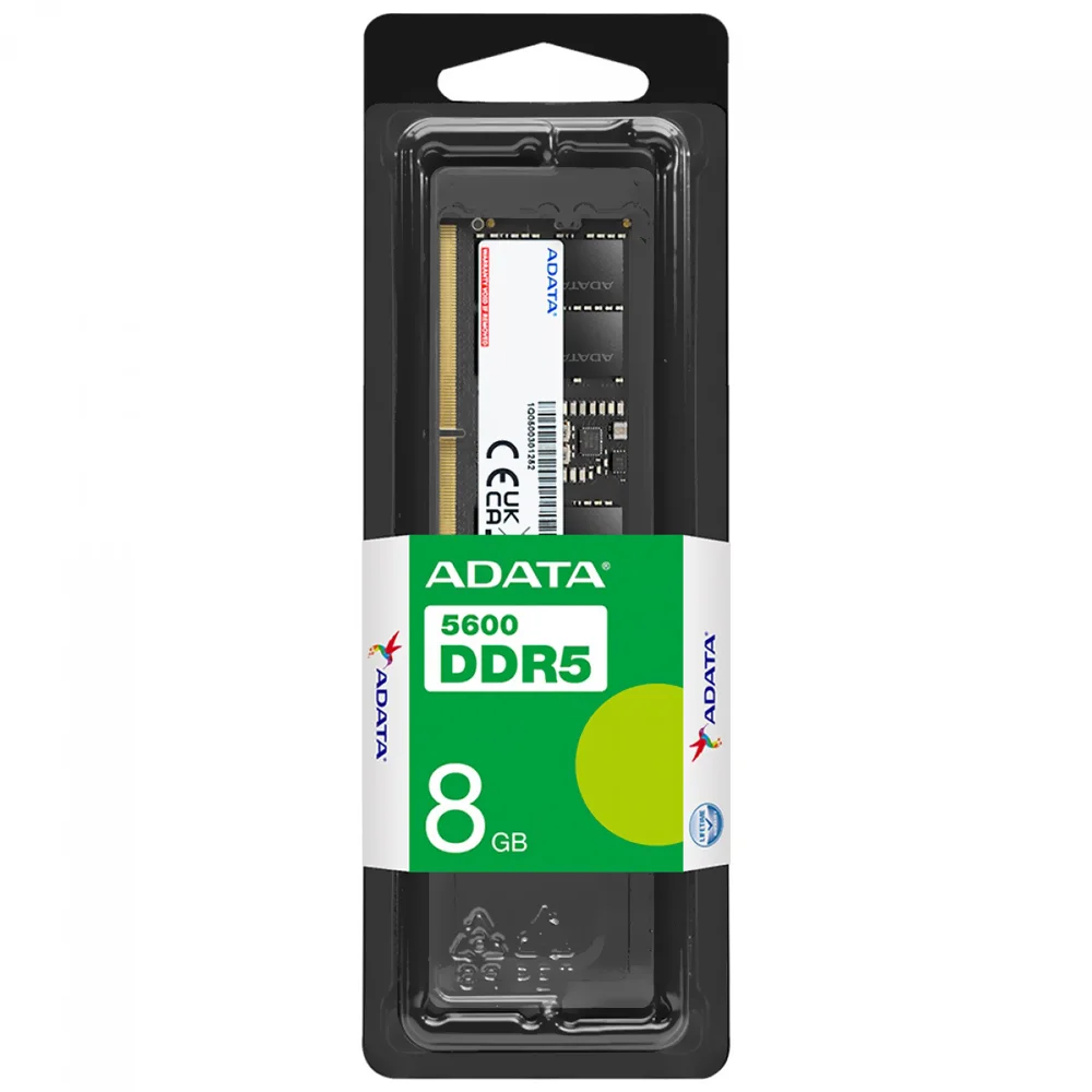 Placa de vídeo Adata DDR5-5600 1x8GB SO-DIMM — foto 1 de 3