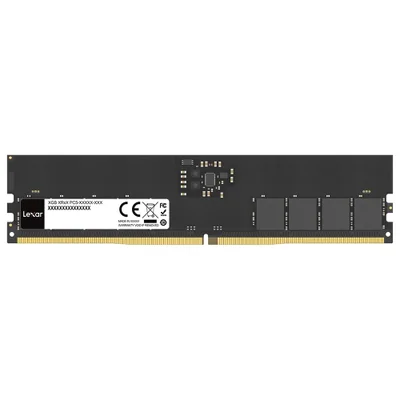 Memória Ram Lexar Ddr5 16gb 5600mhz Ld5u16g56c46st-bgs Dual Channel 1.1v PC5-44800 Cl46 Alta Performance Gaming
