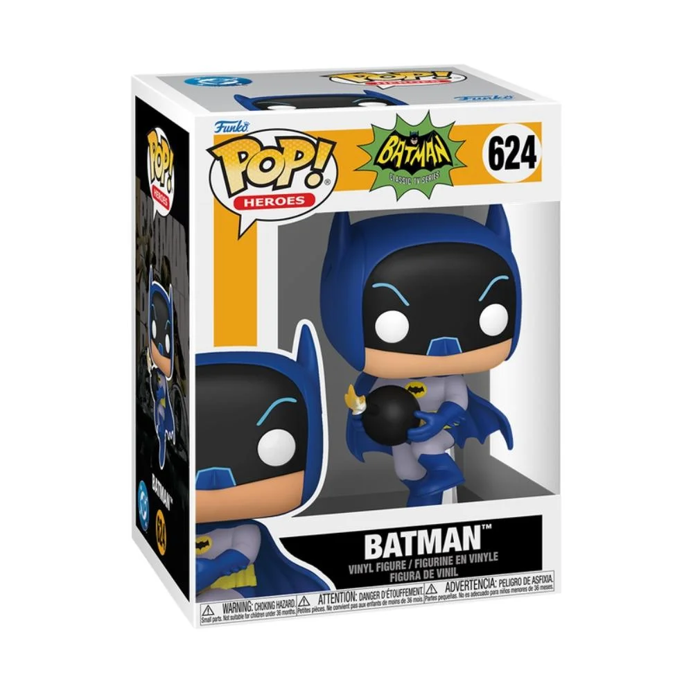 Imagem 3 de 3 do produto Boneco Funko Pop! Dc Batman - O Homem Morcego - Batman Com Bomba