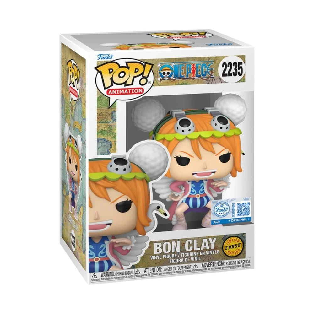 Imagem 4 de 5 do produto Boneco Funko Pop! Exclusivo One Piece - Bon Clay Com Chase