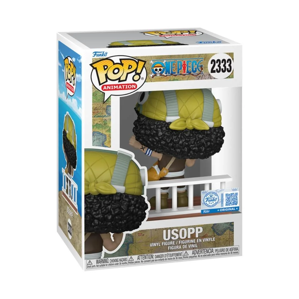 Imagem 3 de 3 do produto Boneco Funko Pop! Exclusivo One Piece Alabasta - Usopp