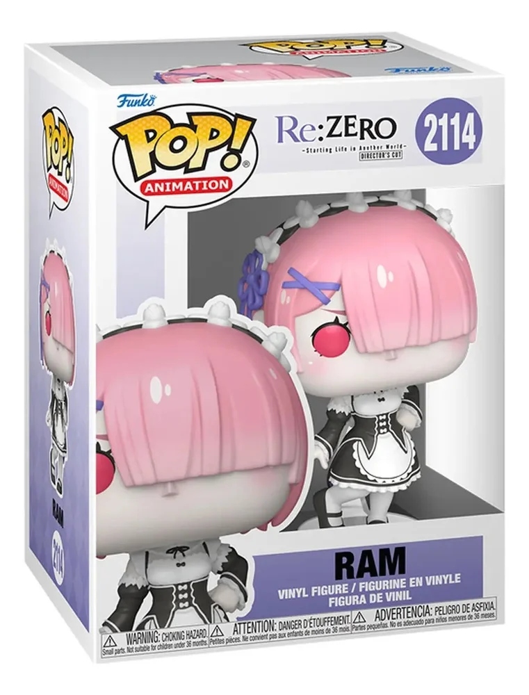 Imagem 3 de 3 do produto Funko Pop Anime Ram 2114 Re:zero