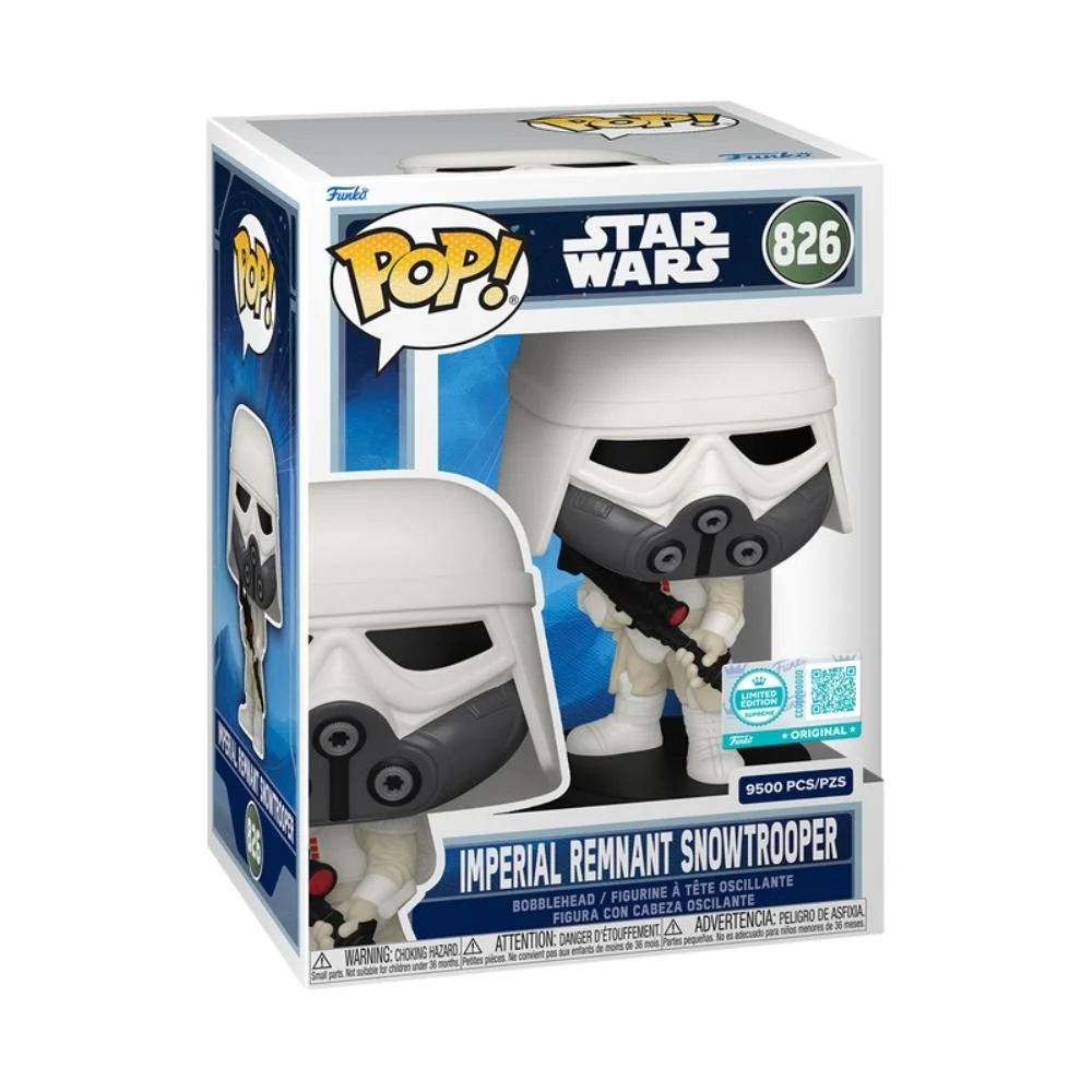 Imagem 3 de 3 do produto Boneco Funko Pop! Edição Limitada Star Wars - Snowtrooper