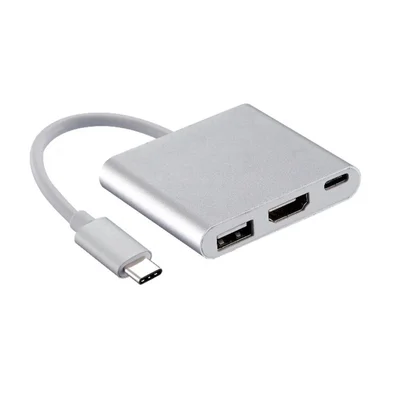 Hub Conversor Type C / HDMI F 4k Usb 3.0 Usb Type C