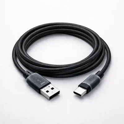 Tc-221ac Cabo De Dados Turbo Usb Para Type-c 18w Tomate Cor:preto