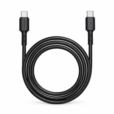 Tc-112cc Cabo De Dados Turbo Type-c / Type-c 60w Cor:preto