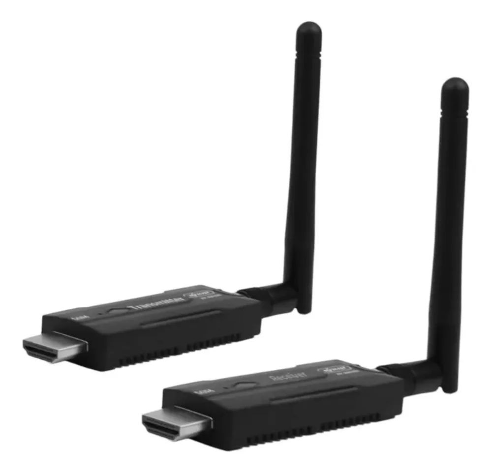 Imagem 3 de 5 do produto Transmissor Receptor HDMI S/fio 1080p Full Hd Até 100 Metros Plug E Play