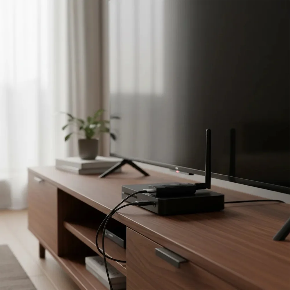 Imagem 4 de 5 do produto Transmissor Receptor HDMI S/fio 1080p Full Hd Até 100 Metros Plug E Play