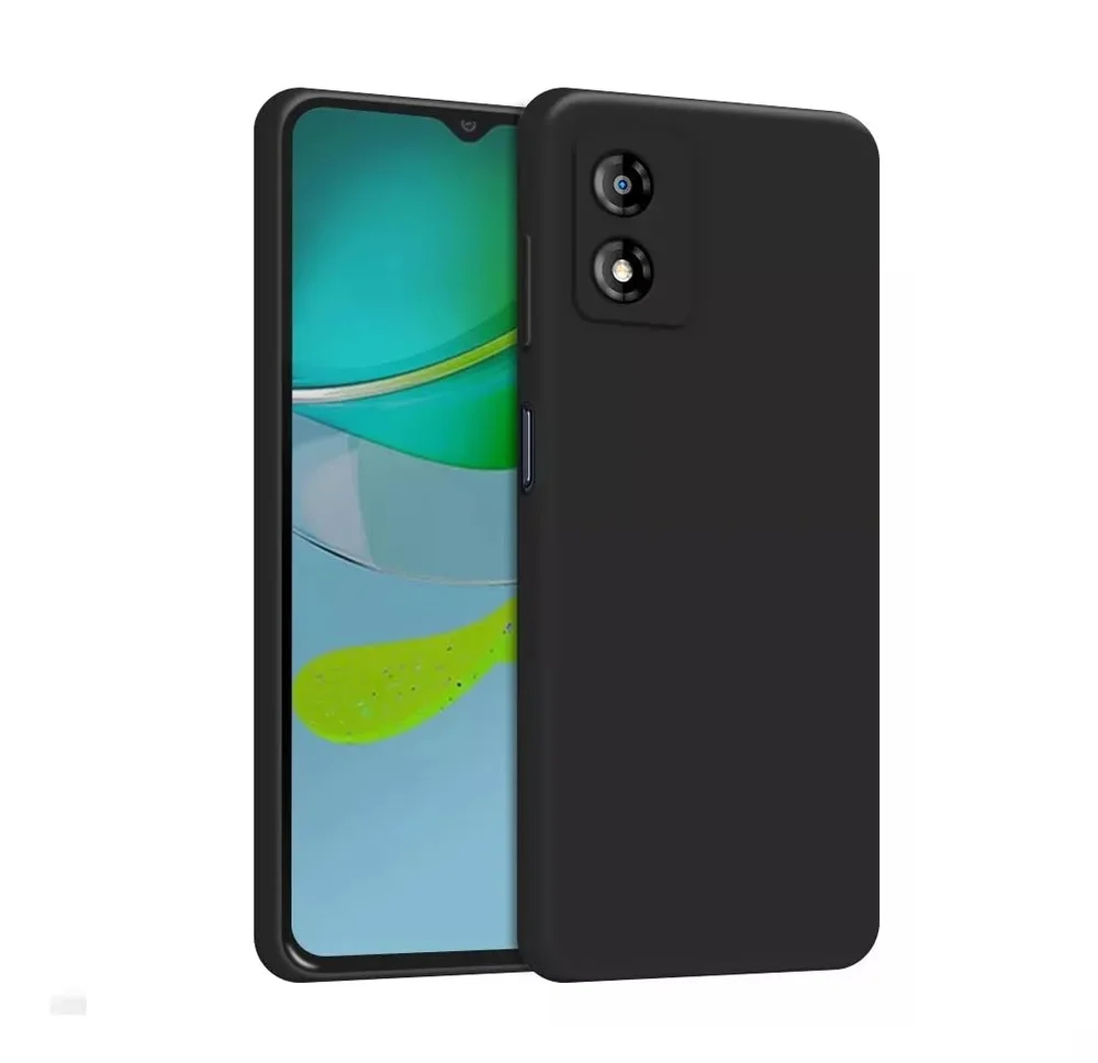 Imagem 2 de 3 do produto Capa Capinha Case Silicone Aveludada Para Motorola Moto G24 / G04