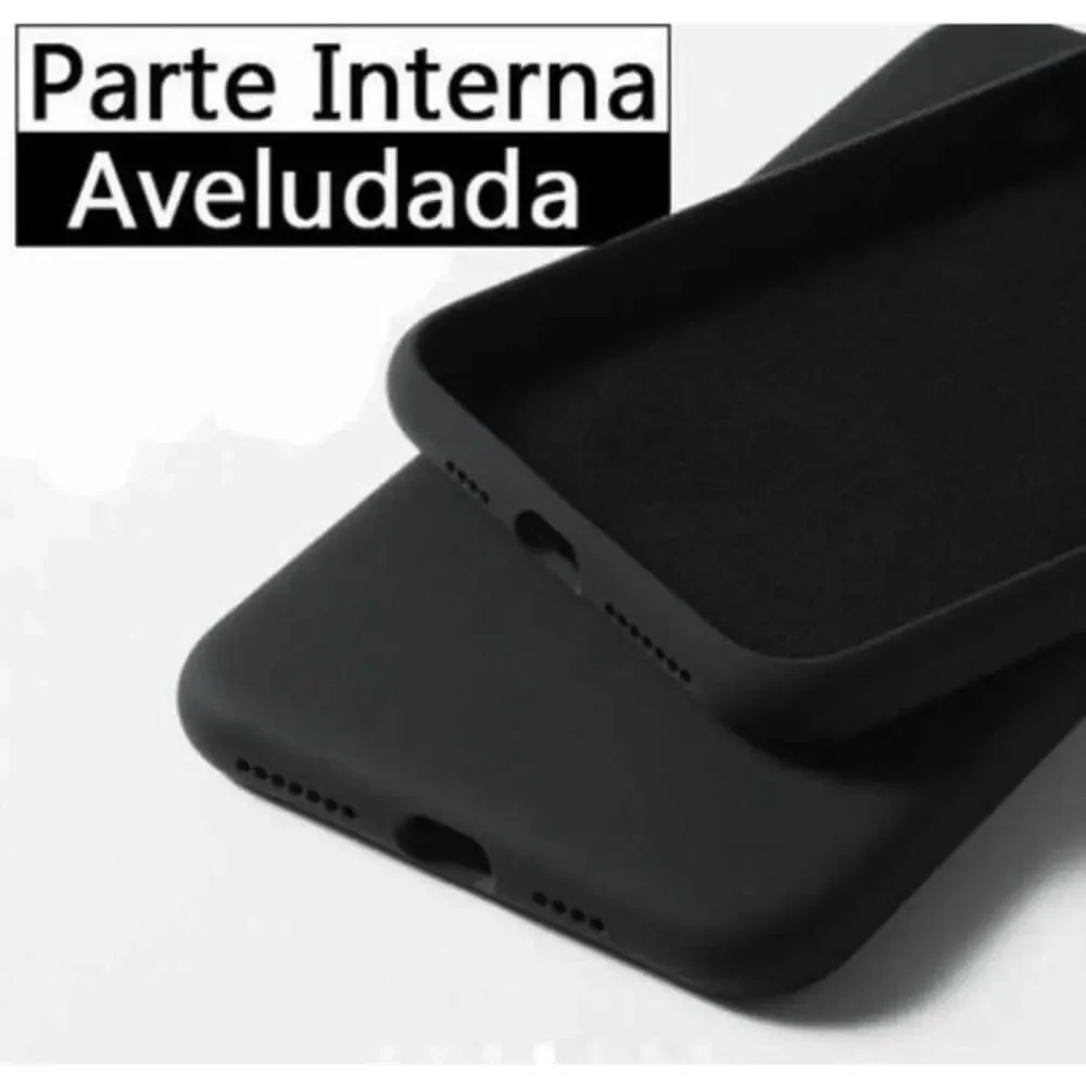 Imagem 3 de 3 do produto Capa Capinha Case Silicone Aveludada Para Motorola Moto G24 / G04