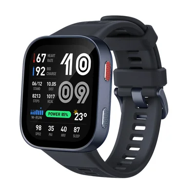 Amazfit Relógio Inteligente Bip Max De 46 Mm, Bateria De 20 Dias, Tela AmoLED De 5.3 Cm, Gps E Mapas Gratuitos, Ia, Cham