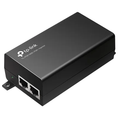 Fonte Tp-link Tl-poe160s Poe Injector 30w / Poe+ Gigabit / Bivolt - Preto