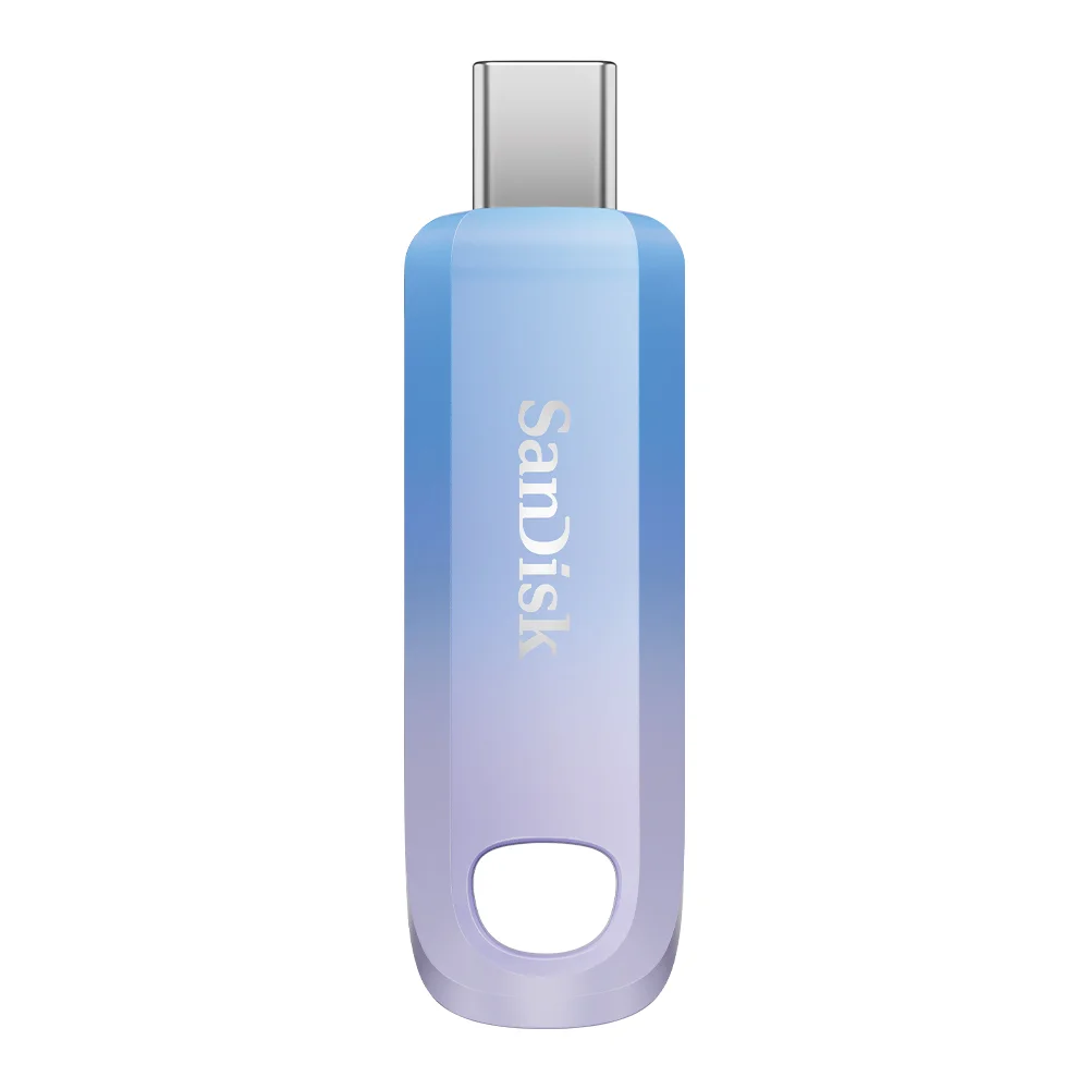 Imagem 2 de 3 do produto Pendrive Sandisk Z75 Creator 512gb Usb-c 3.2 - Azul / Roxo (sdcz75c-512g-g46)