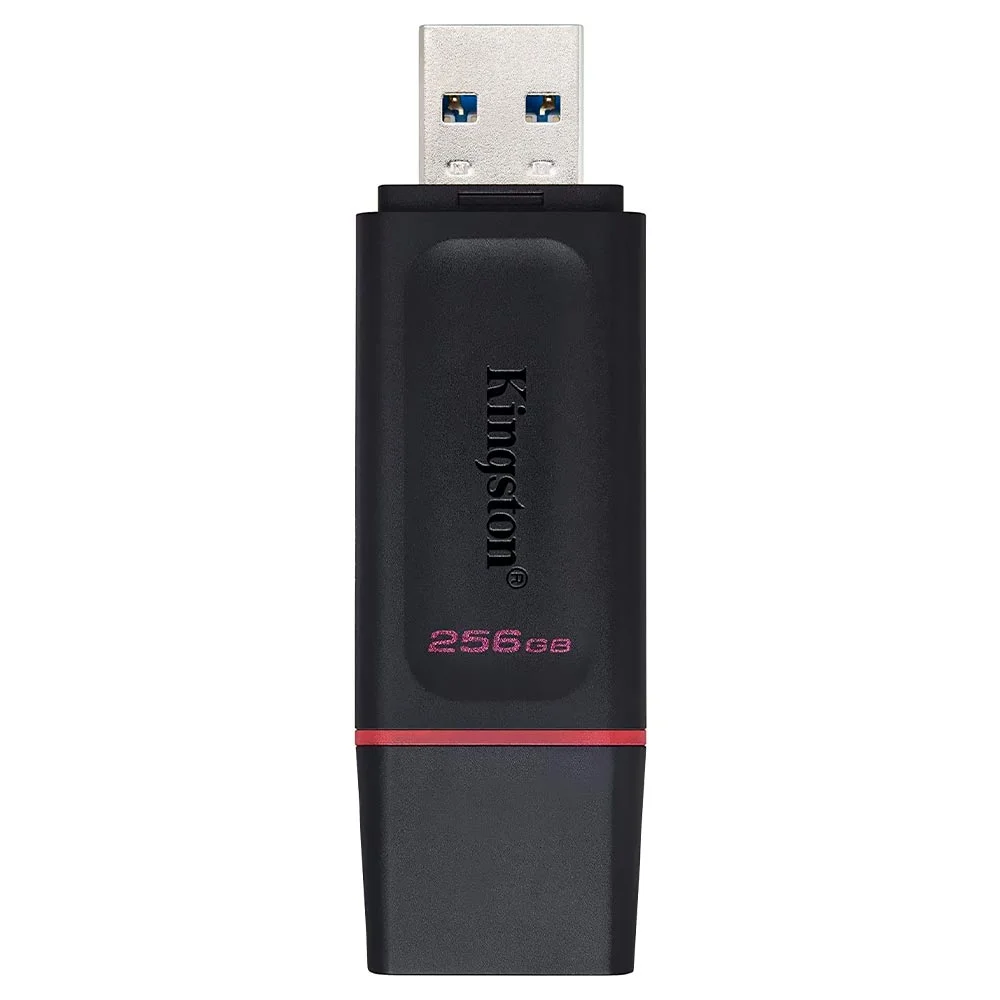 Imagem 3 de 3 do produto Pendrive Kingston Exodia 256gb Usb 3.2 Dtx/256gb Preto Alta Velocidade Transferência Rápida Armazenamento Portátil