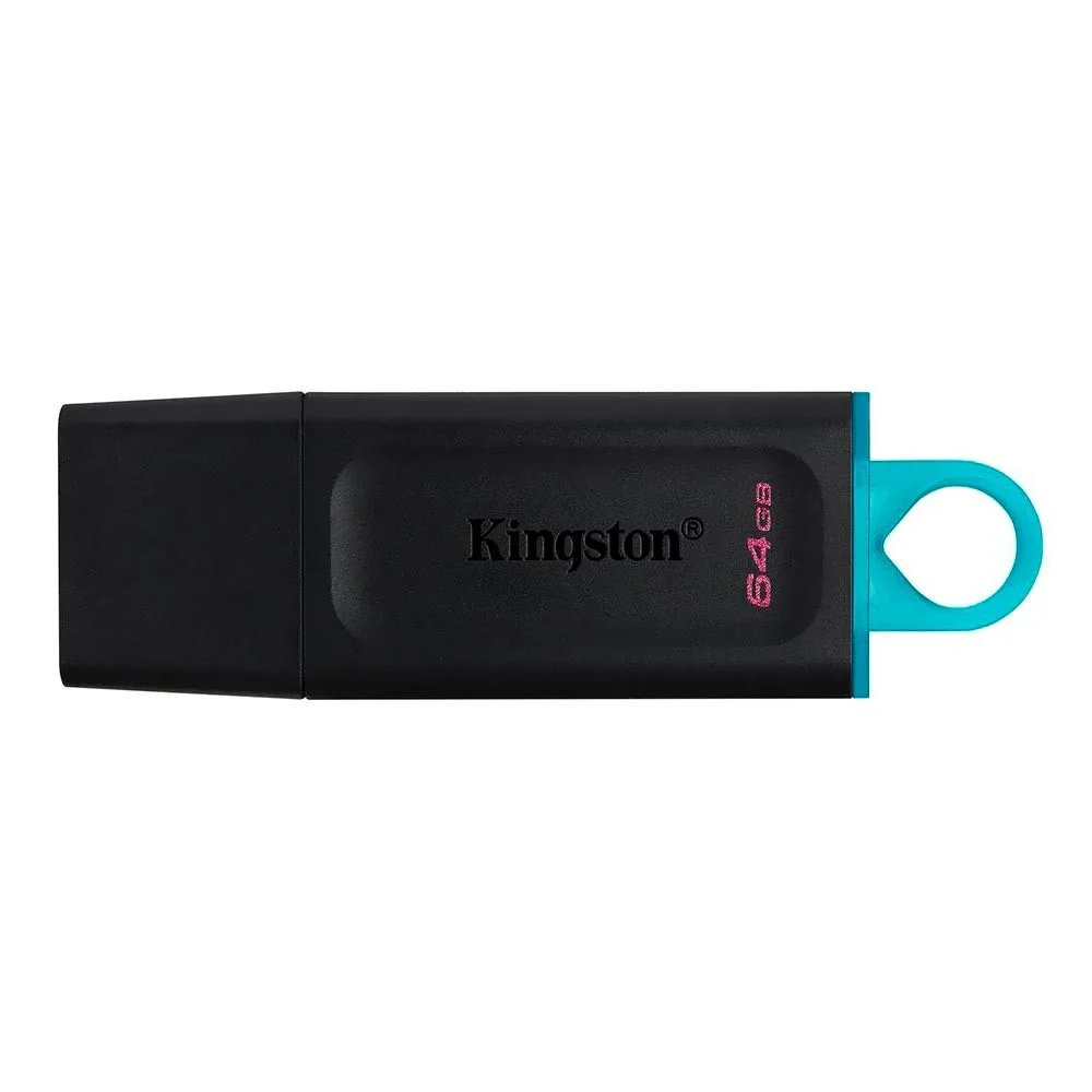 Imagem 3 de 3 do produto Pendrive Kingston Exodia 64gb Usb 3.2 Dtx/64gb Preto Alta Velocidade Transferência Rápida Armazenamento Portátil