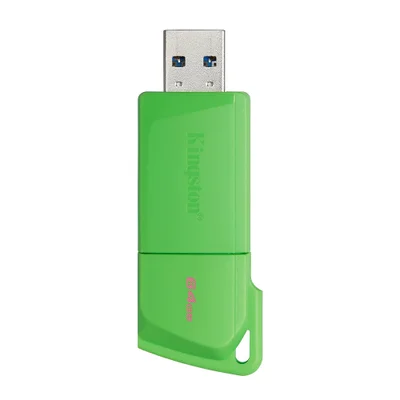Pendrive Kingston Exodia M 64gb Usb 3.2 Kc-u2l64-7lg Verde Alta Velocidade Transferência Rápida Compacto Portátil