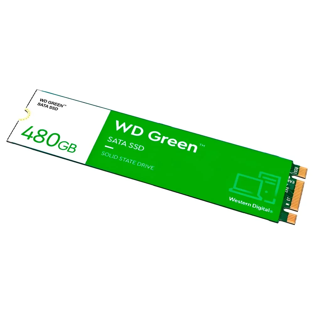 SSD WD M.2 480GB Green Sata 3 - Wds480g3g0b SSD WD M.2 480GB Green Sata 3 - Wds480g3g0b