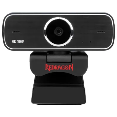 Webcam Redragon Gw800-1 Hitman 1080p / Fhd - Preto