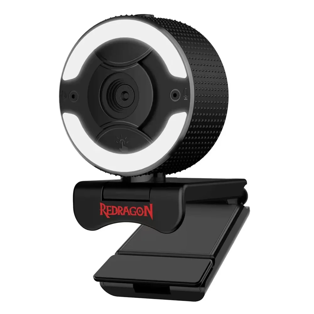 Imagem 2 de 3 do produto Webcam Redragon Gw910 Oneshot Full Hd 30 Fps Microfone Integrado - Preto