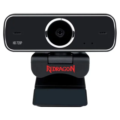 Webcam Redragon Skywalker Fobos Hd 30 Fps Microfone Integrado Gw600-1 - Preto