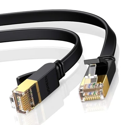 Cabo De Rede Ethernet Cat7 Ugreen 10gbps 600mhz 8metros Flat