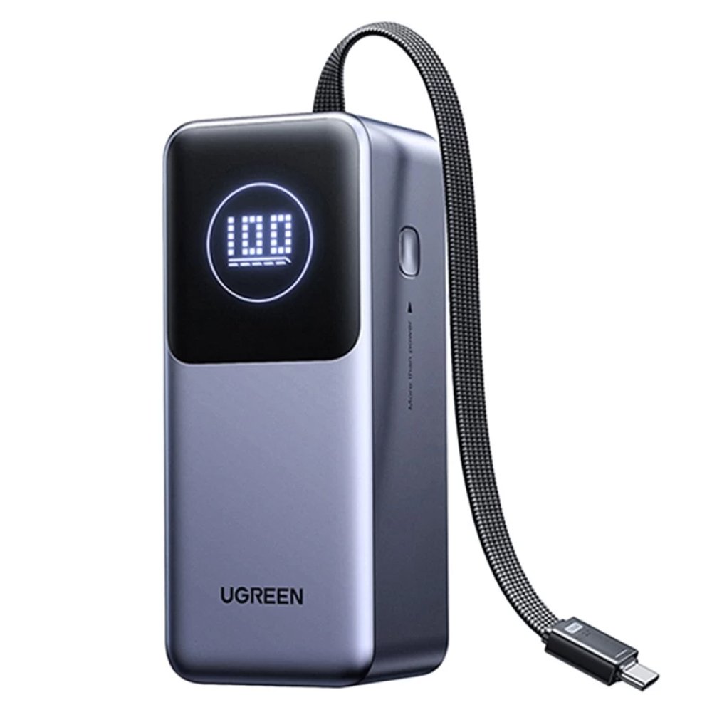 Power Bank Ugreen 20000mah 130w Nexode Cabo Usb-c Display