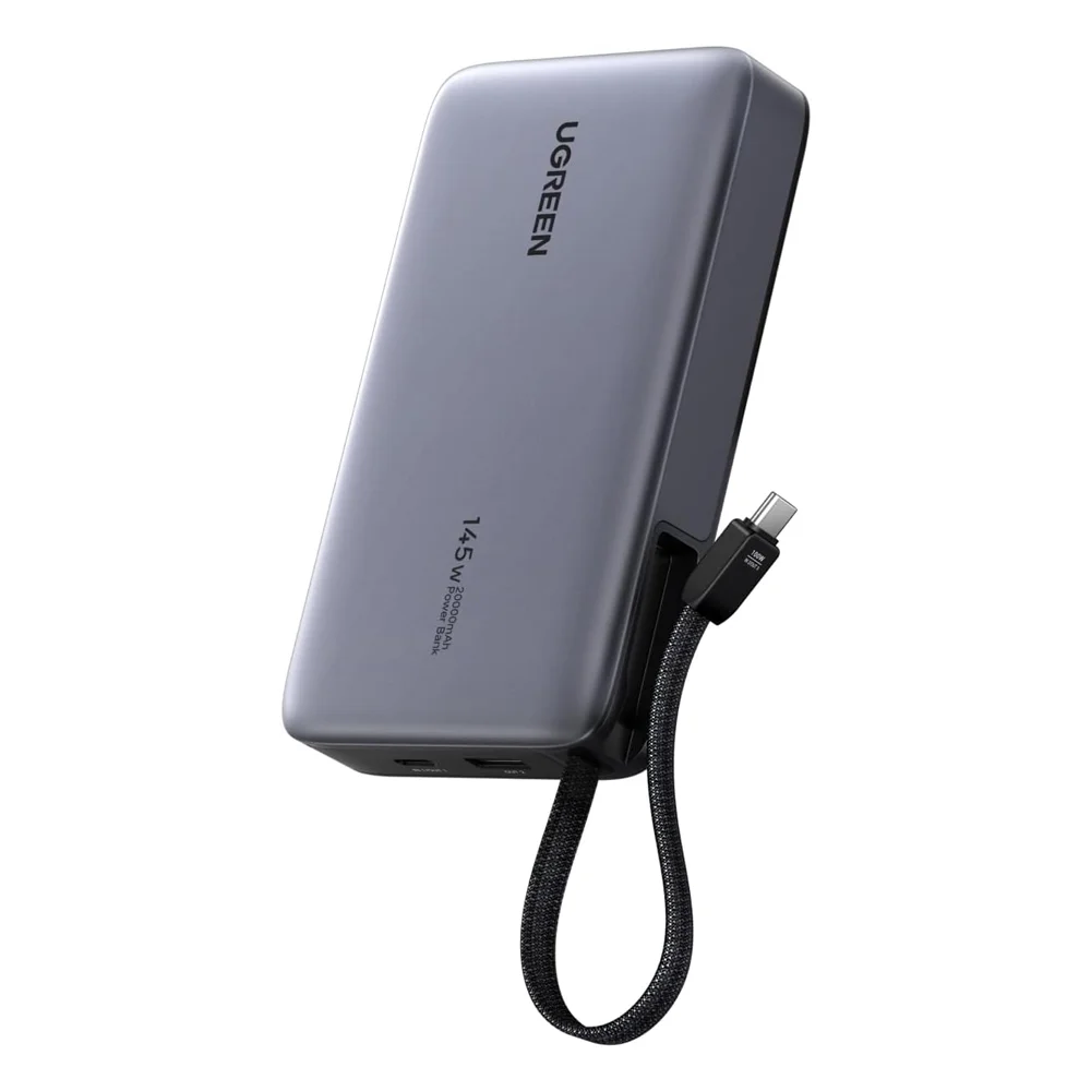 Power Bank Ugreen 20000mah 145w Notebook Cabo Usb-c Display