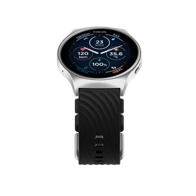 Smartwatch Moto Watch 120 Motorola Silver Moswz120-sl — foto 3