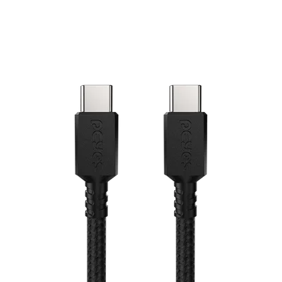 Cabo Usb Tipo-c 3.1 P/ Usb Tipo-c 3.1 - Preto - 3 Metros - Nylon - Pucp3p