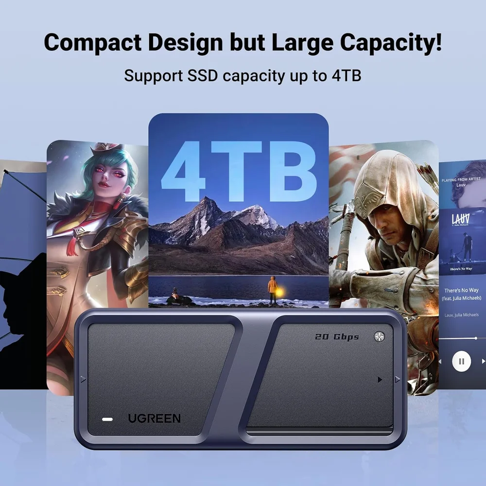 Case SSD Nvme M.2 20gbps Usb-c 3.2 Gen2x2 Case SSD Nvme M.2 20gbps Usb-c 3.2 Gen2x2