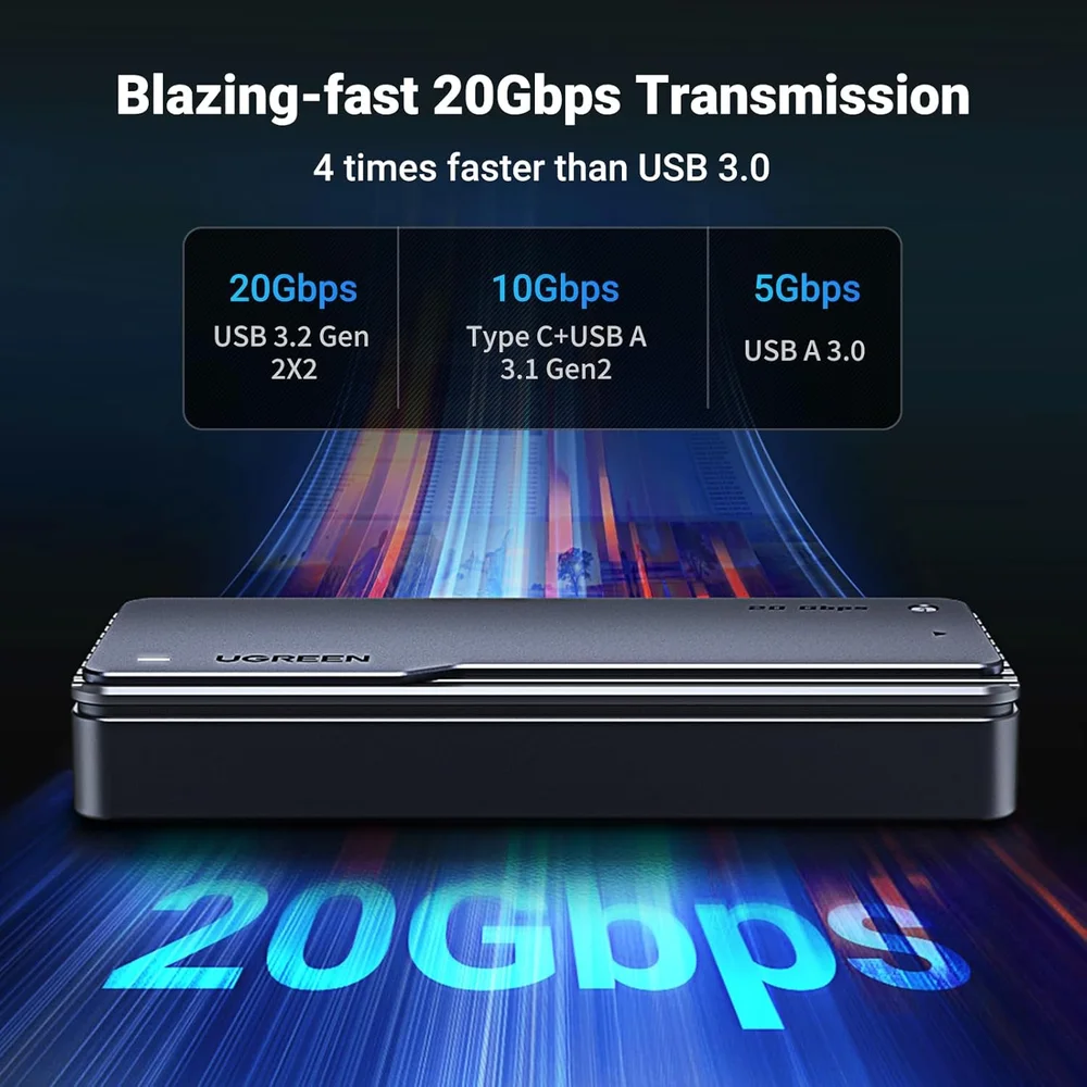 Case SSD Nvme M.2 20gbps Usb-c 3.2 Gen2x2 Case SSD Nvme M.2 20gbps Usb-c 3.2 Gen2x2