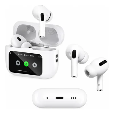 Fone De Ouvido Sem Fio Bluetooh Com Tela Touch Antirruído