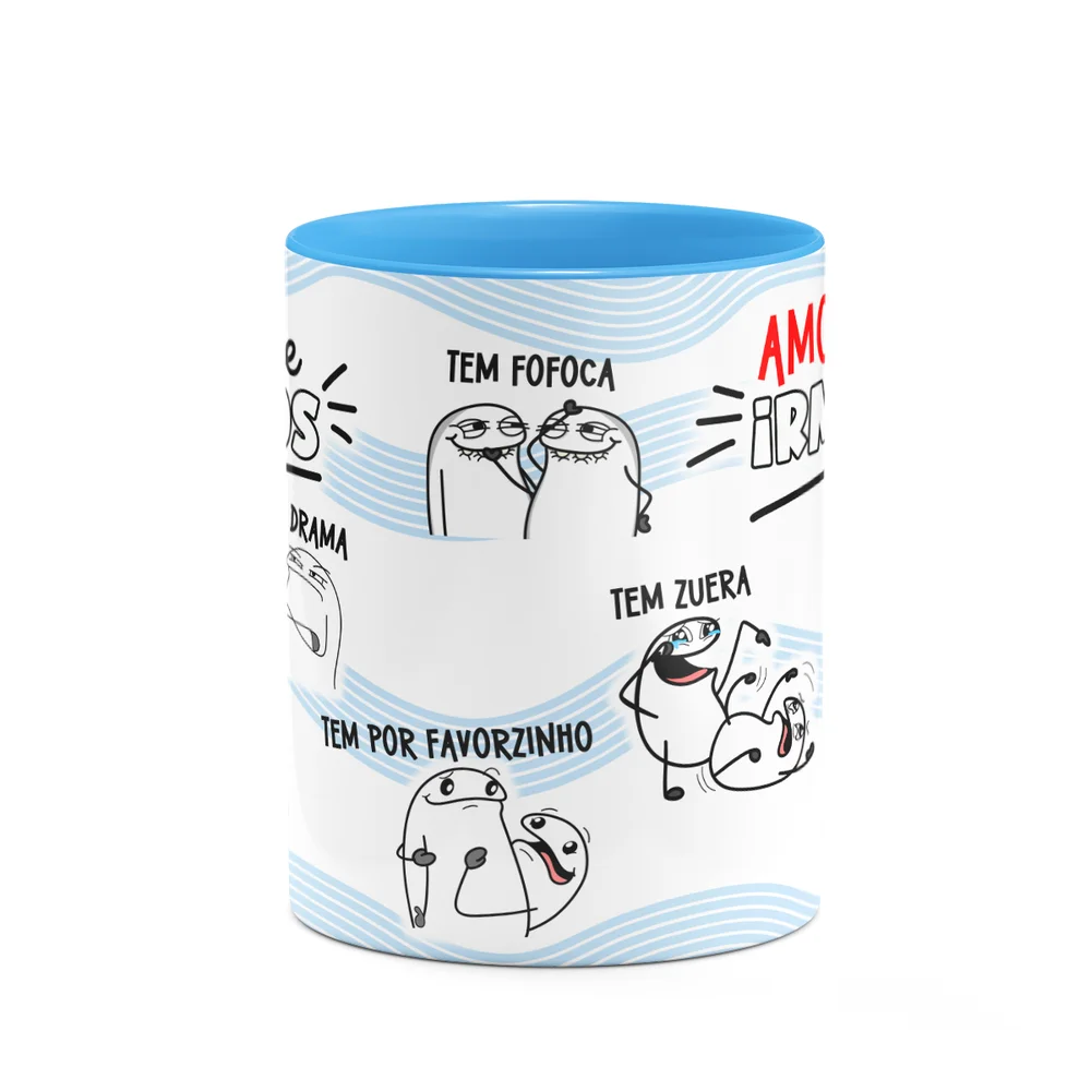 Imagem 2 de 4 do produto Caneca Flork Irmãos - Amor De Irmãos - B-blue