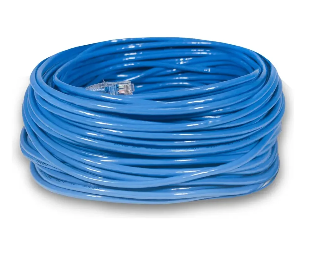 Imagem 1 de 1 do produto Cabo Rede Patch Cord Cat5 100mts