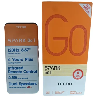 Smartphone Tecno Spark Go 1s Kl4h 64 GB 3 GB Ram Dual Sim Tela 6.67" Dourado 9