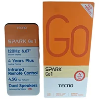 Smartphone Tecno Spark Go 1s Kl4h 64 GB 3 GB Ram Dual Sim Tela 6.67" Dourado 8